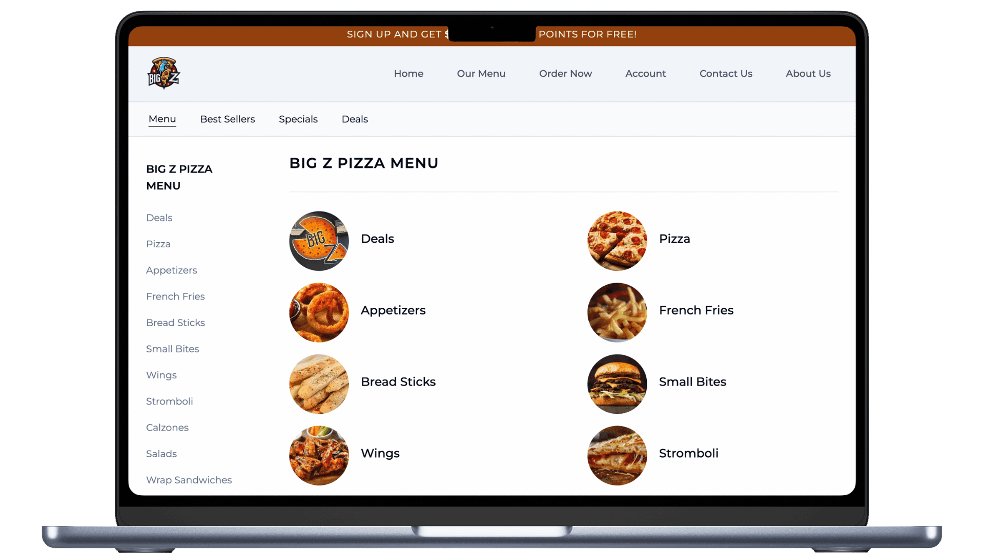 Modern restaurant online ordering system showcasing easy mobile ordering
